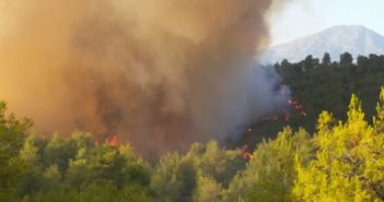 Πολύ υψηλός κίνδυνος πυρκαγιάς σε Βοιωτία, Εύβοια και Σκύρο σήμερα