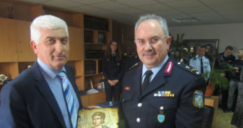 Tελετή ανάληψης καθηκόντων του Γενικού Περιφερειακού Αστυνομικού Διευθυντή Στερεάς Ελλάδας