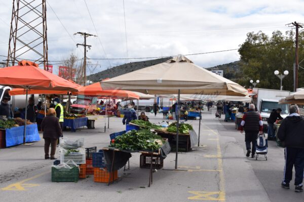 Η Περιφέρεια Στερεάς προκηρύσσει χορήγηση θέσεων σε Λαϊκές Αγορές
