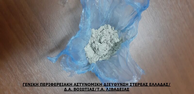 Ασφάλεια Λιβαδειάς : Συνελήφθη αλλοδαπός για ναρκωτικά στη Λιβαδειά - Κατασχέθηκε κοκαΐνη | e-sterea.gr